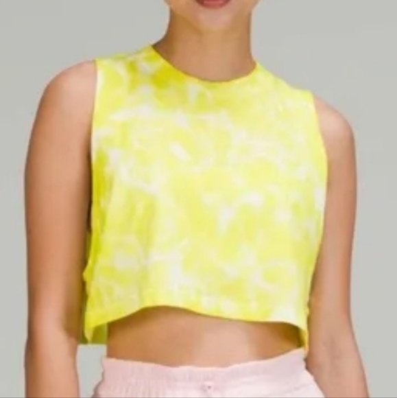 lululemon athletica Tops - NWOT Lululemon All Yours Crop Cotton Tank